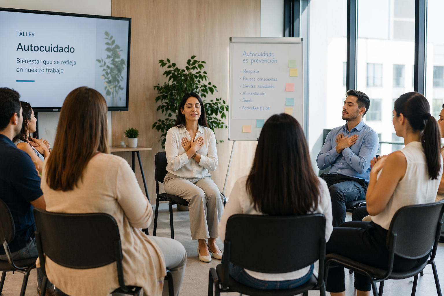 taller de autocuidado bienestar organizacional